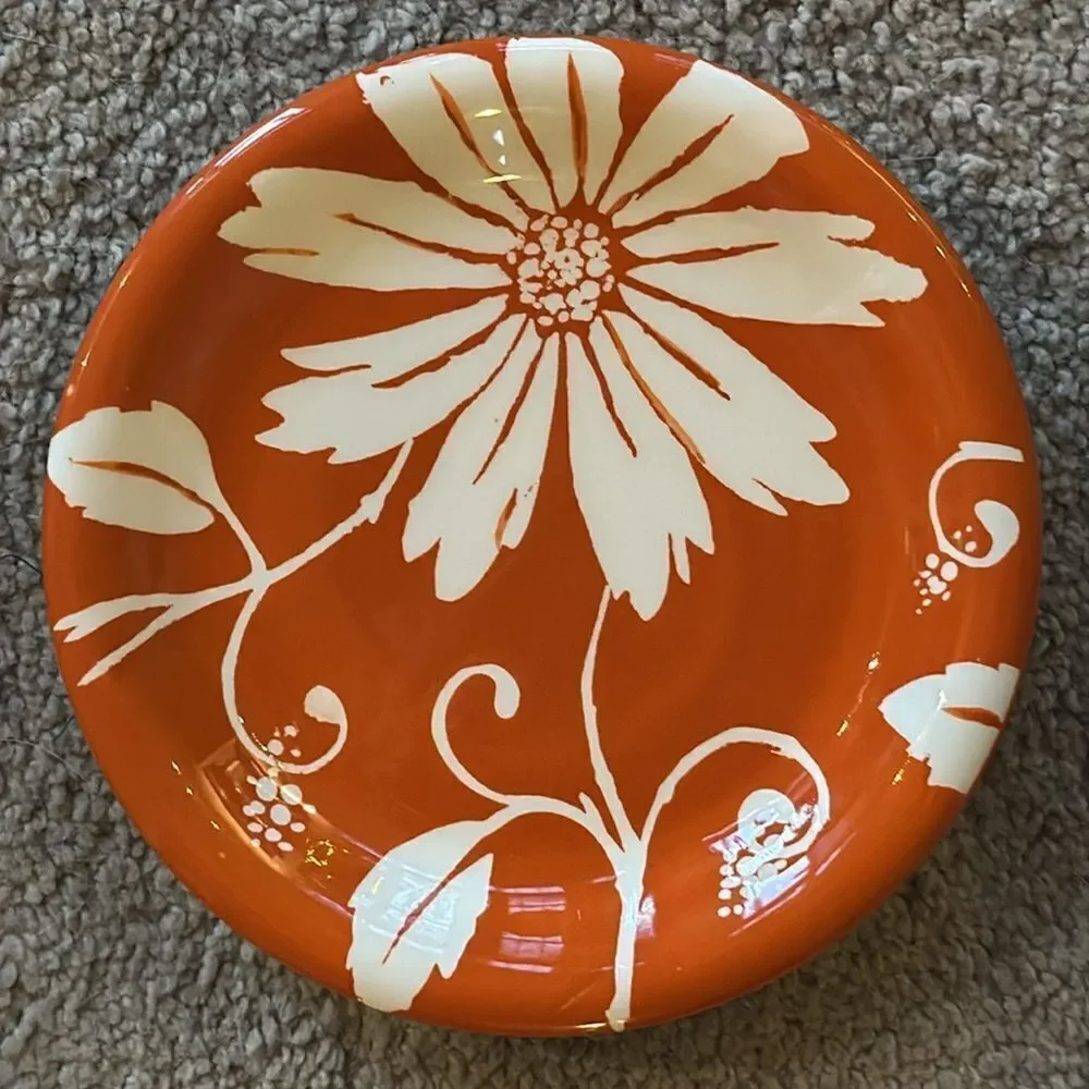 Mesa Home Products Floral Salad/Dessert Dishes Set of Four
